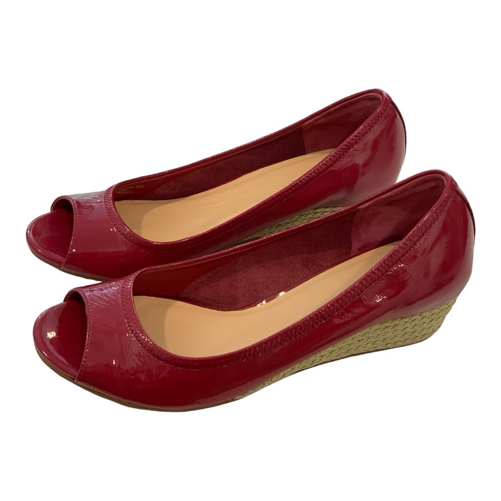 Cole Haan + Nike Air Women’s Maroon Heels Pumps 7.5 Like New Condition